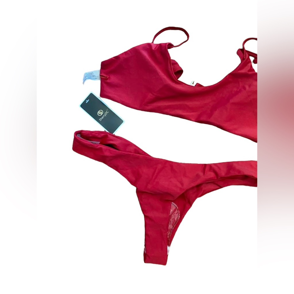NWT SherryDC bikini PINK Size L